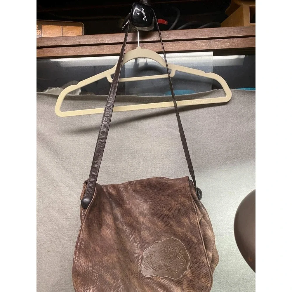 CARLOS FALCHI SNAKESKIN WOMEN'S CROSS‎ BODY / SHOULDER ALLIGATOR & PYTHON BAG